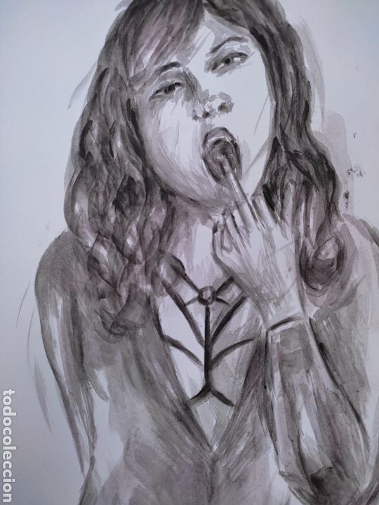 Arte: Tentaci&oacute;n ( original ) - Foto 2