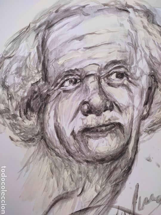 Arte: Albert Einstein ( original ) - Foto 2