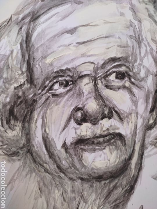 Arte: Albert Einstein ( original ) - Foto 5