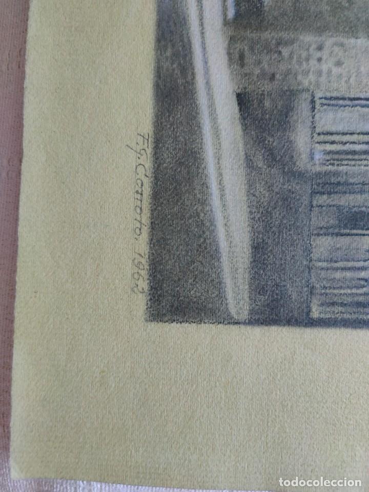 Arte: Dibujo a carboncillo.1962 - Foto 2