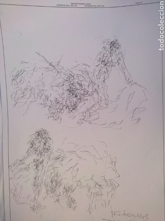 Arte: Boceto taurino ( original ) - Foto 1