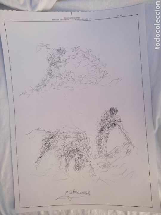 Arte: Boceto taurino( original ) - Foto 3