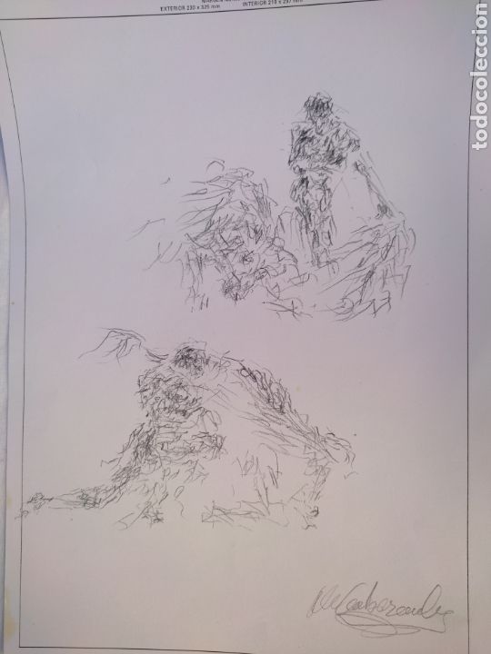 Arte: Boceto taurino ( original ) - Foto 2