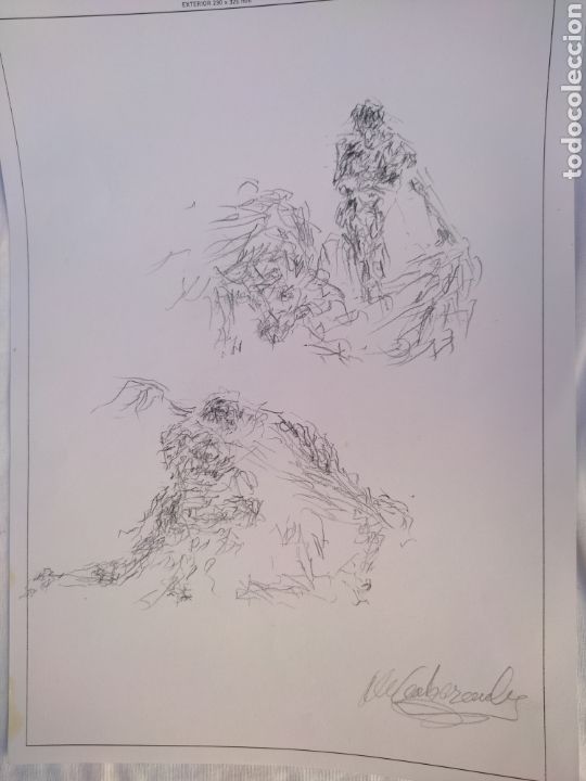 Arte: Boceto taurino ( original ) - Foto 3