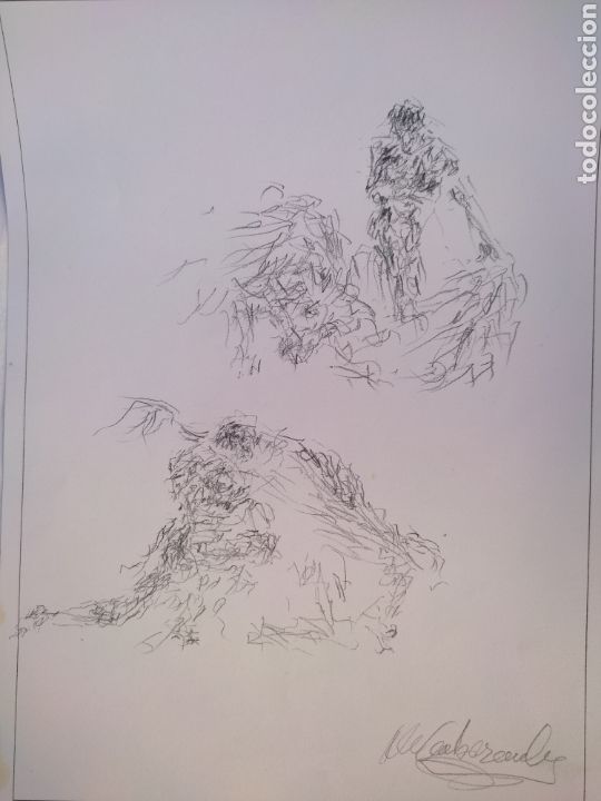Arte: Boceto taurino ( original ) - Foto 1