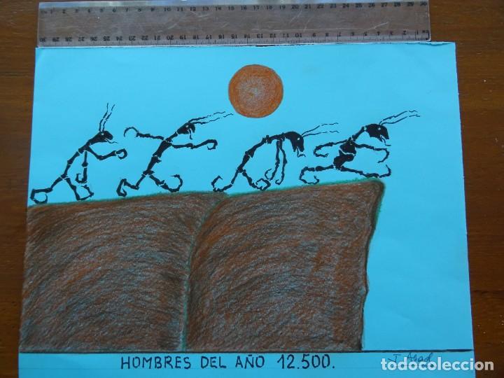 Arte: Collage/dibujo original, Abad - Foto 1