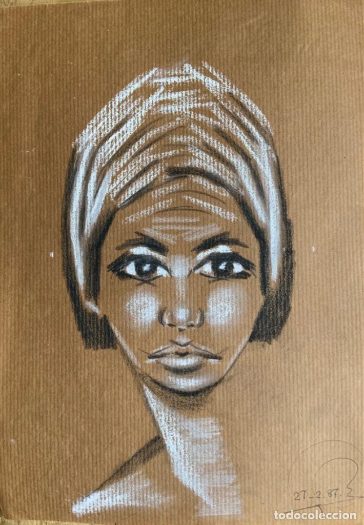 Arte: RETRATO, MUJER, A&Ntilde;O 87 - Foto 1