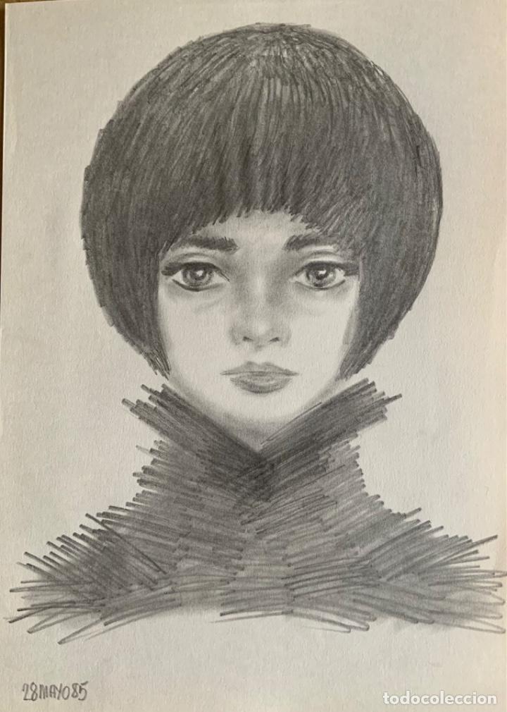 Arte: RETRATO, MUJER, A&Ntilde;O 85 - Foto 1