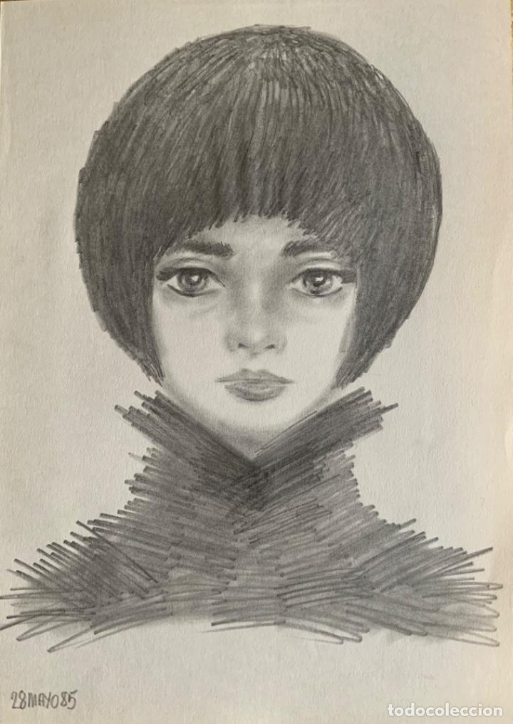 Arte: RETRATO, MUJER, A&Ntilde;O 85 - Foto 2