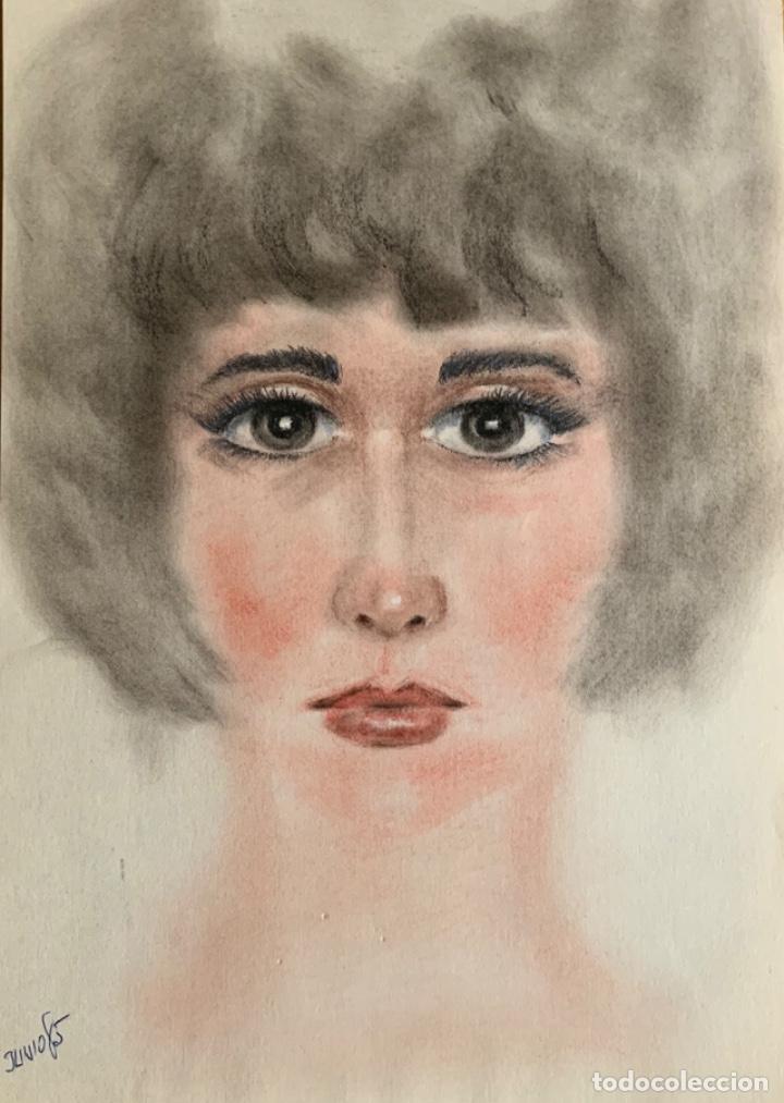 Arte: RETRATO DE MUJER A&Ntilde;O 85 - Foto 1