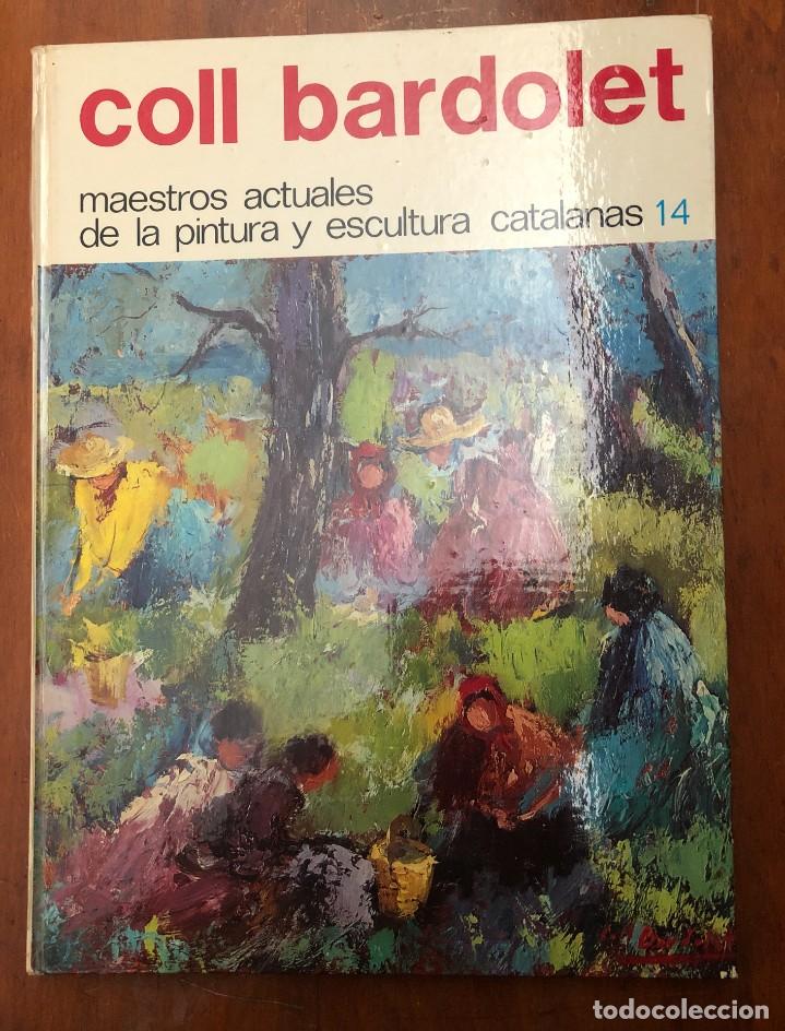 Arte: Josep Coll Bardolet dibujo original en libro - Foto 2
