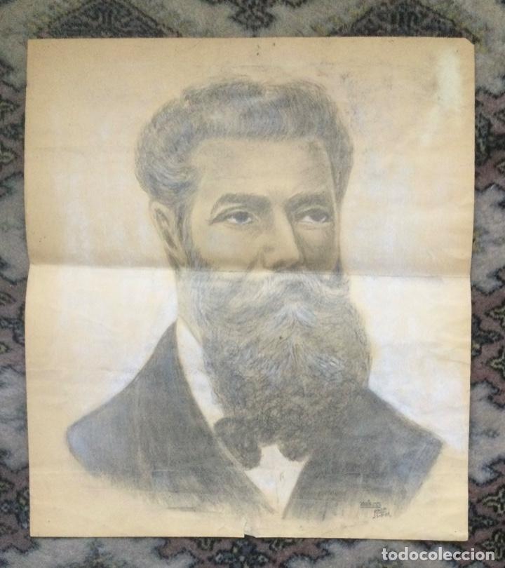 Arte: RETRATO DE JOAQUIN COSTA - Foto 6
