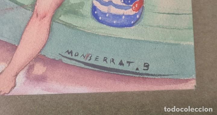 Arte: MONTSERRAT BARTA / NI&Ntilde;AS EN LA PLAYA - Foto 2