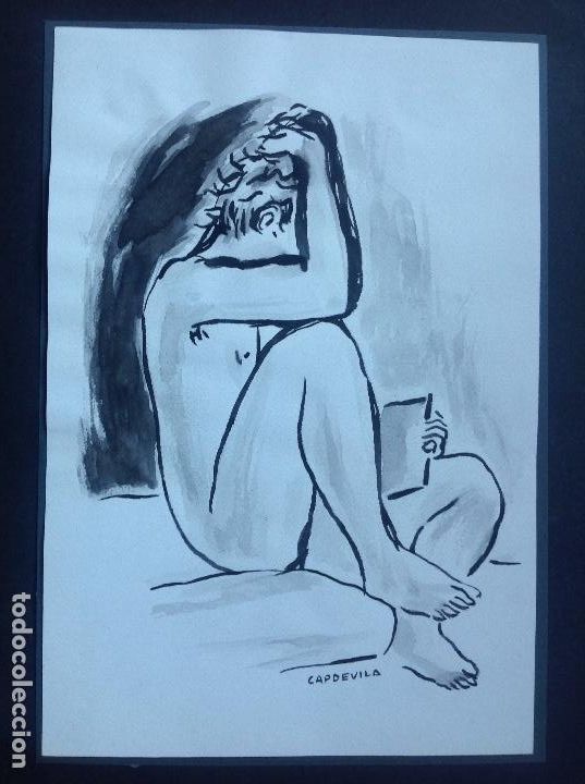 Arte: Manuel Capdevila. Desnudo. - Foto 1