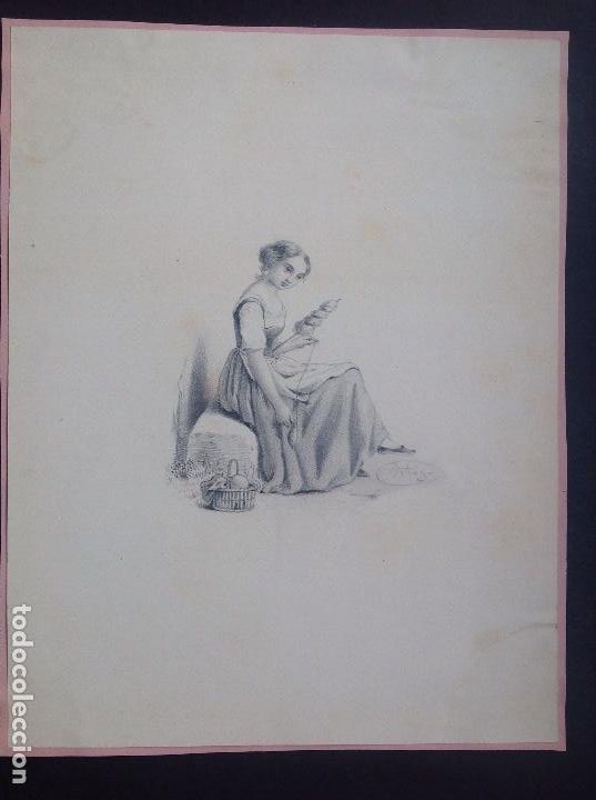 Arte: Francisco Javier Ortega. Hilando. - Foto 1