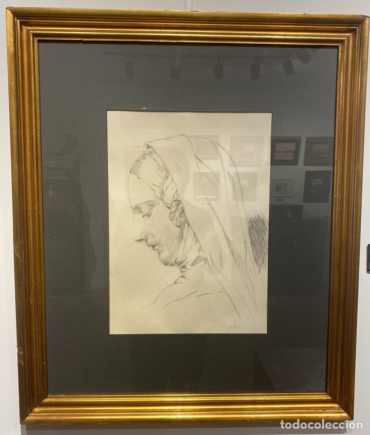 Arte: Boceto a l&aacute;piz antiguo - Foto 2