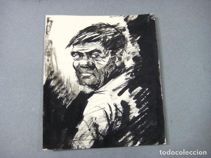 Arte: DIBUJO A TINTA DE AUTOR DESCONOCIDO PARA ILUSTRAR EN PRENSA. A&Ntilde;OS 50