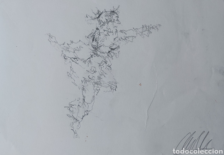Arte: Dibujo original de bailarina. LEER DESCRIPCI&Oacute;N ANTES DE PUJAR O COMPRAR.