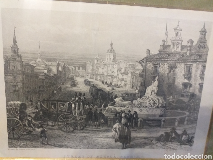 Arte: Grabado Alcal&aacute; Madrid - Foto 2