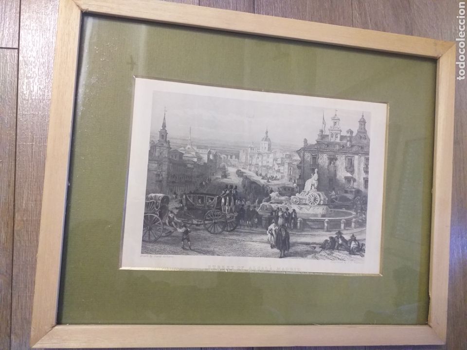 Arte: Grabado Alcal&aacute; Madrid - Foto 1