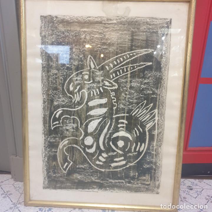 Arte: Aguada t&eacute;cnica mixta del famoso artista jeronimo hernandez
