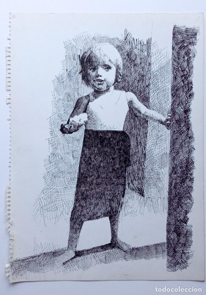 Arte: Dibujo a Plumilla en Papel - Foto 2