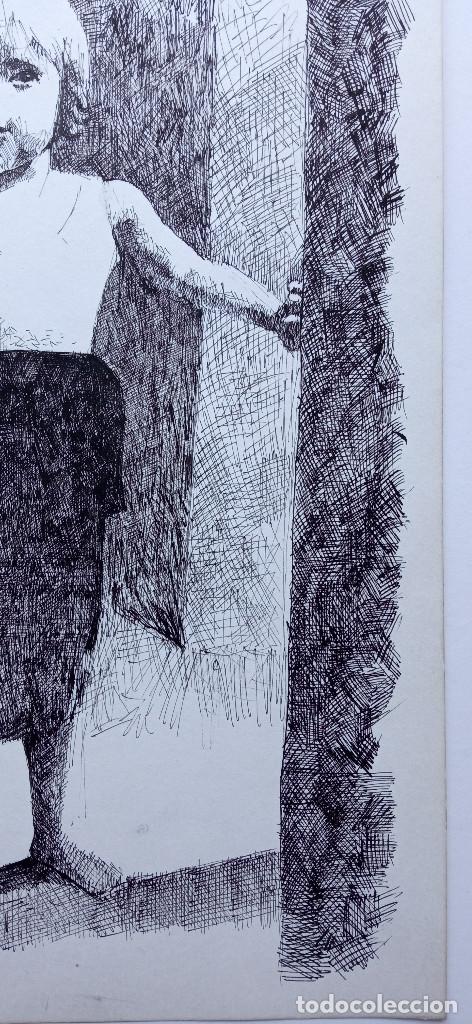 Arte: Dibujo a Plumilla en Papel - Foto 4
