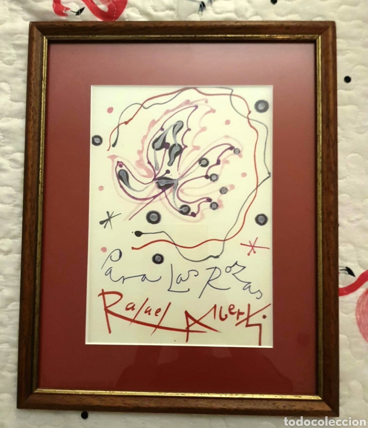 Art: Dibujo original RAFAEL ALBERTI