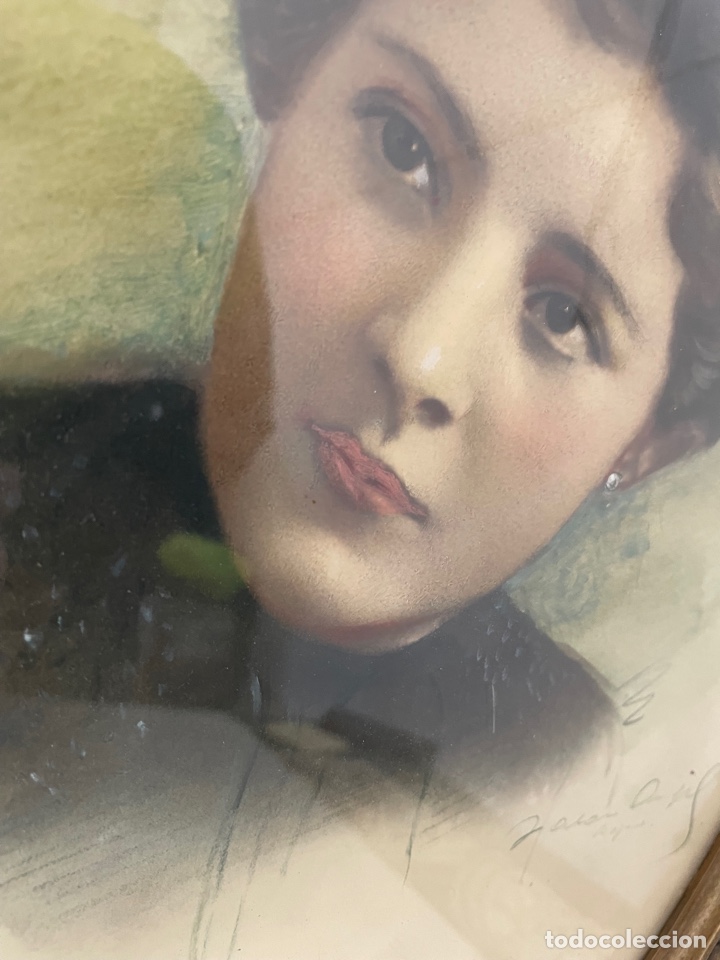 Arte: Cuadro retrato siglo xix - Foto 2