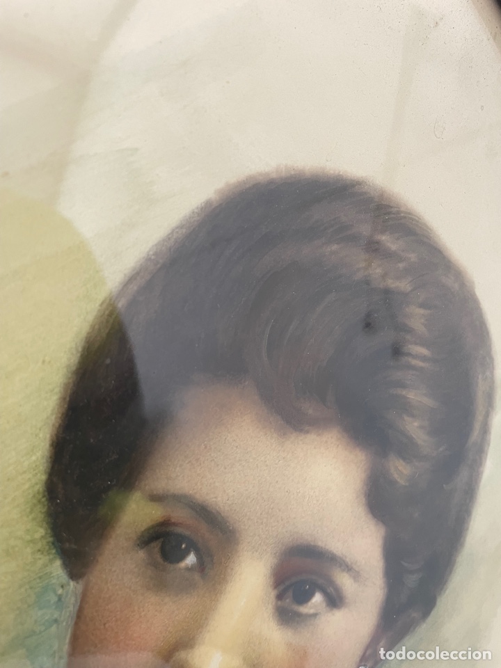 Arte: Cuadro retrato siglo xix - Foto 3