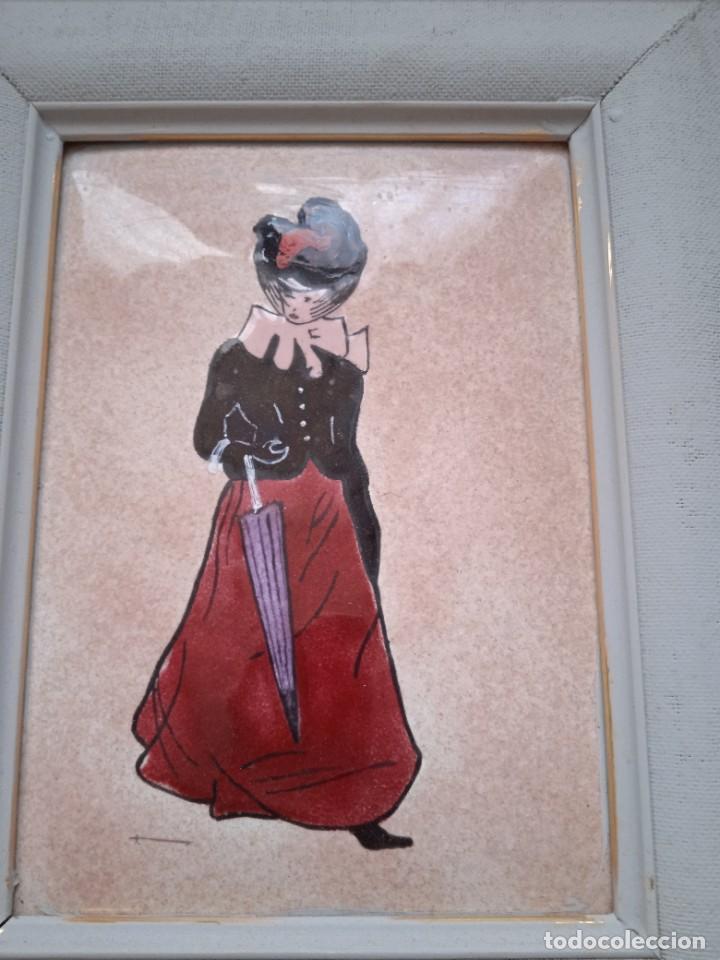 Arte: Placa esmaltada de Ram&oacute;n casas - Foto 2