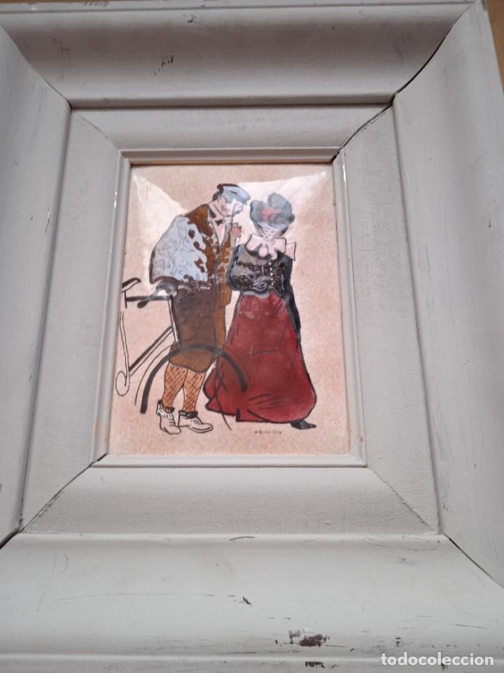 Arte: Placa esmaltada de Ram&oacute;n casas - Foto 1