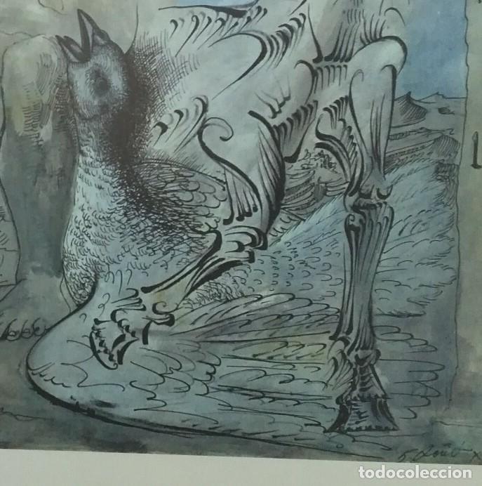 Arte: Cuadro con marco madera Sin t&iacute;tulo y con firma - Foto 10