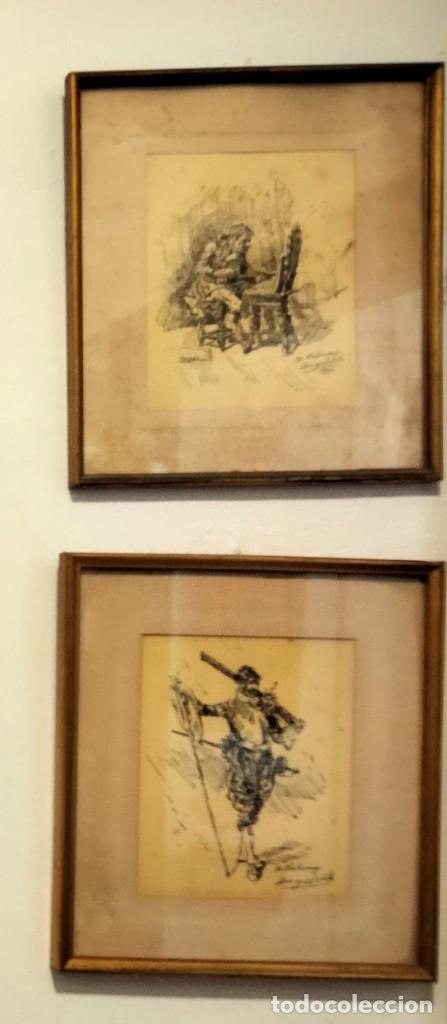 Arte: Cuadros varios carboncillo - Foto 1