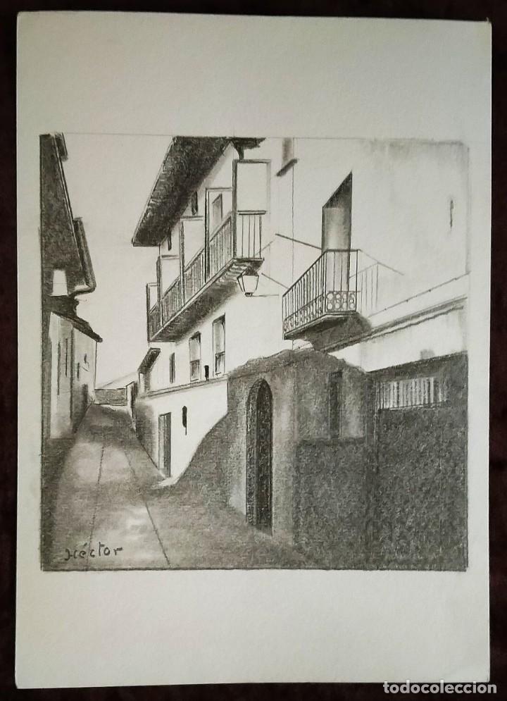 dibujo a lápiz / (realismo). * casas rurales *. - Compra venta en  todocoleccion