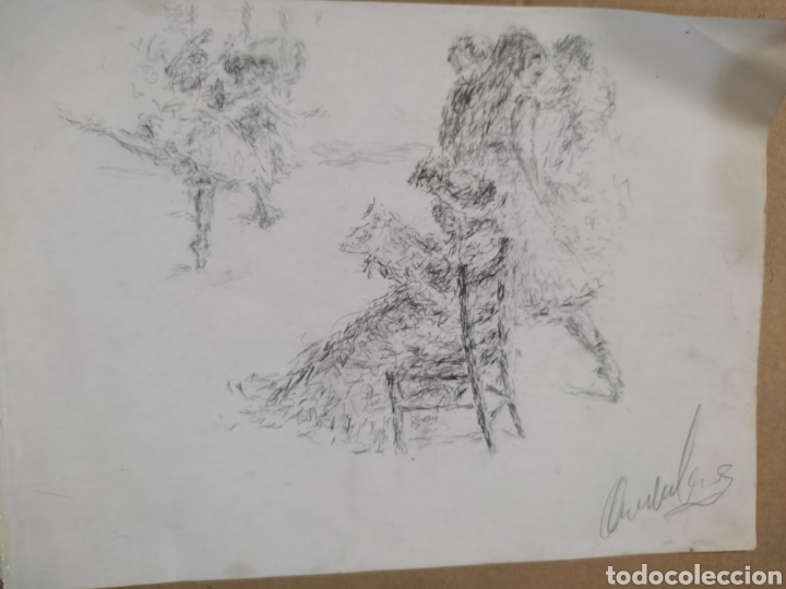 Arte: Bailarinas en el sal&oacute;n ( original ) - Foto 7