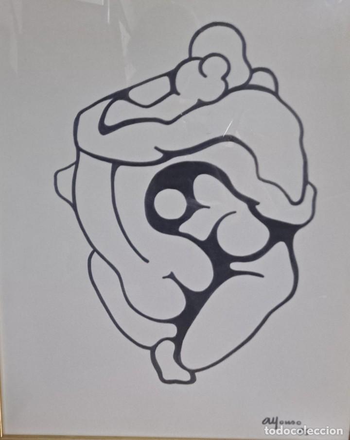 Arte: DIBUJO TINTA - ALFONSO - Foto 1