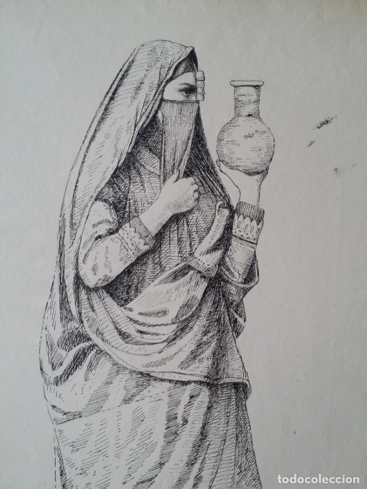 Arte: Dibujo, 1890 - Foto 3