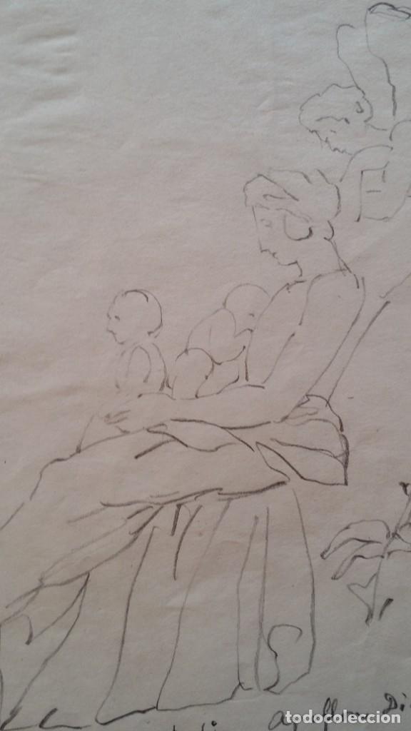 Arte: DIBUJO Las Eum&eacute;nides, 1875 / John Flaxman - Foto 6