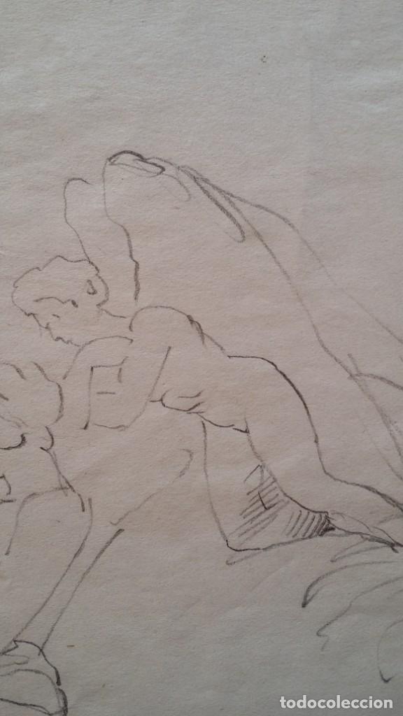 Arte: DIBUJO Las Eum&eacute;nides, 1875 / John Flaxman - Foto 8