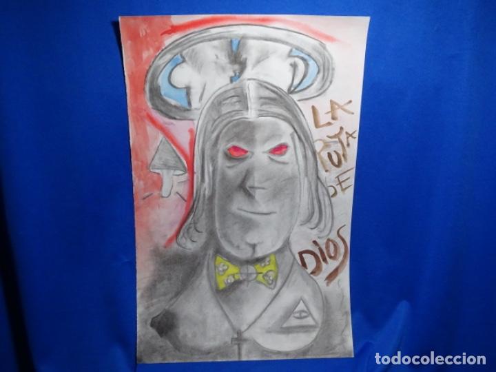 Arte: EXTRA&Ntilde;O DIBUJO AN&Oacute;NIMO. LA PUTA DE DIOS. - Foto 1