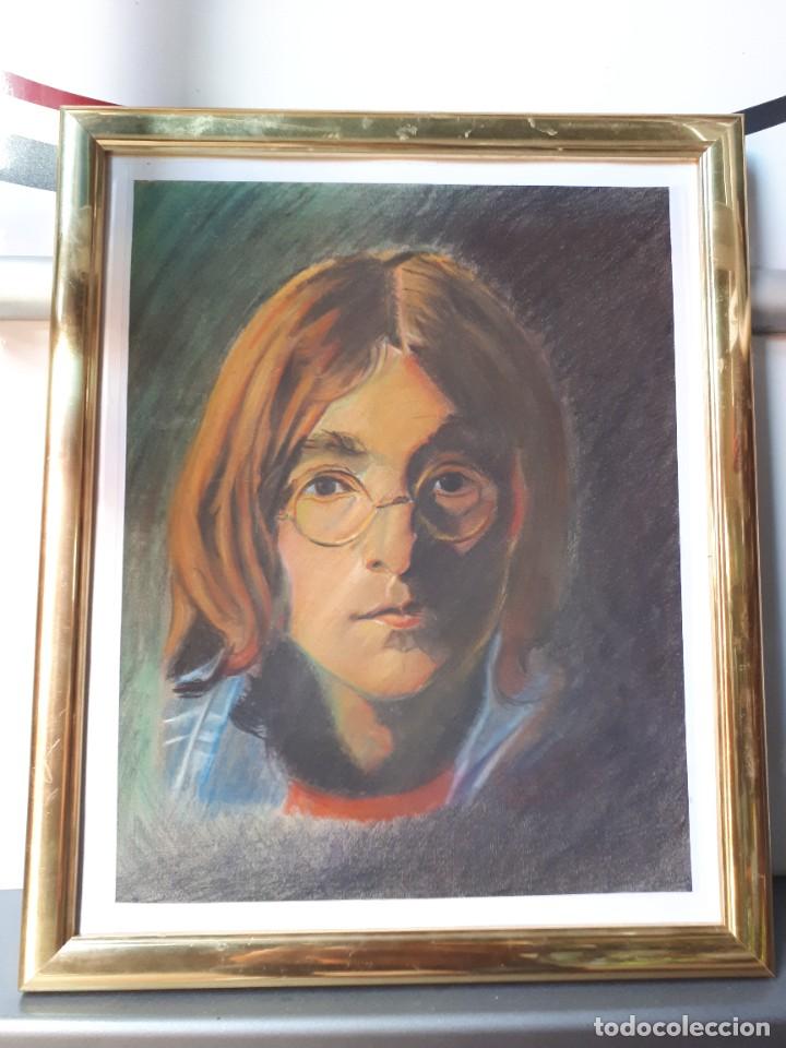 Arte: Dibujo de Jonh Lennon - Foto 1