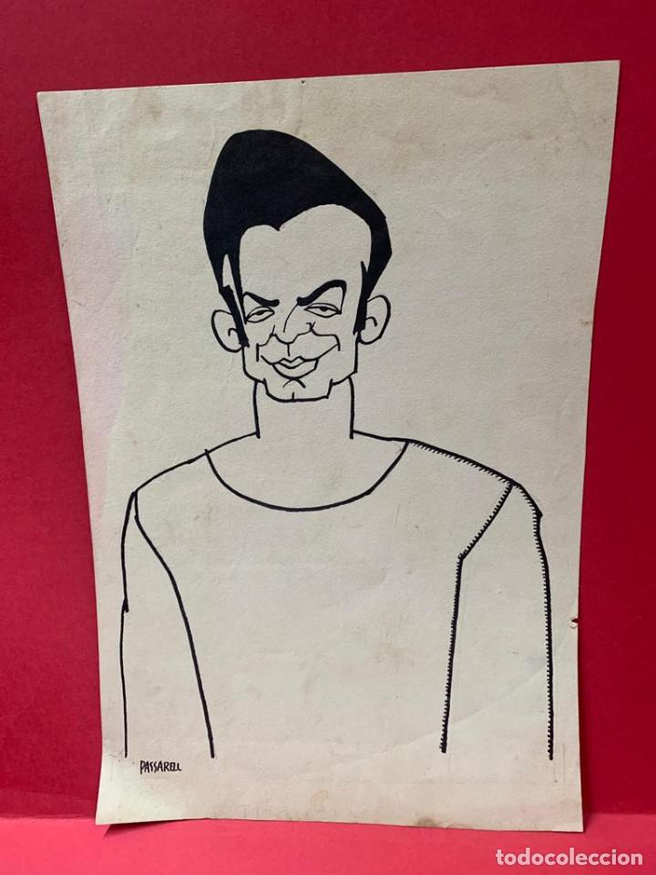 Arte: Dibujo original a tinta de Passarell. - Foto 1