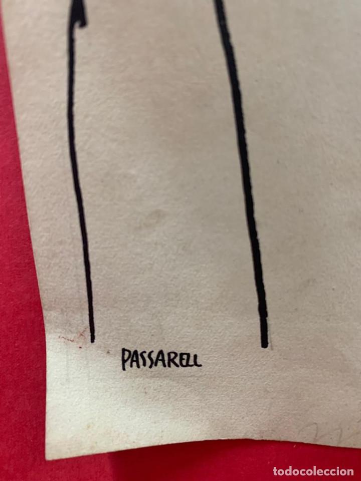 Arte: Dibujo original a tinta de Passarell. - Foto 2