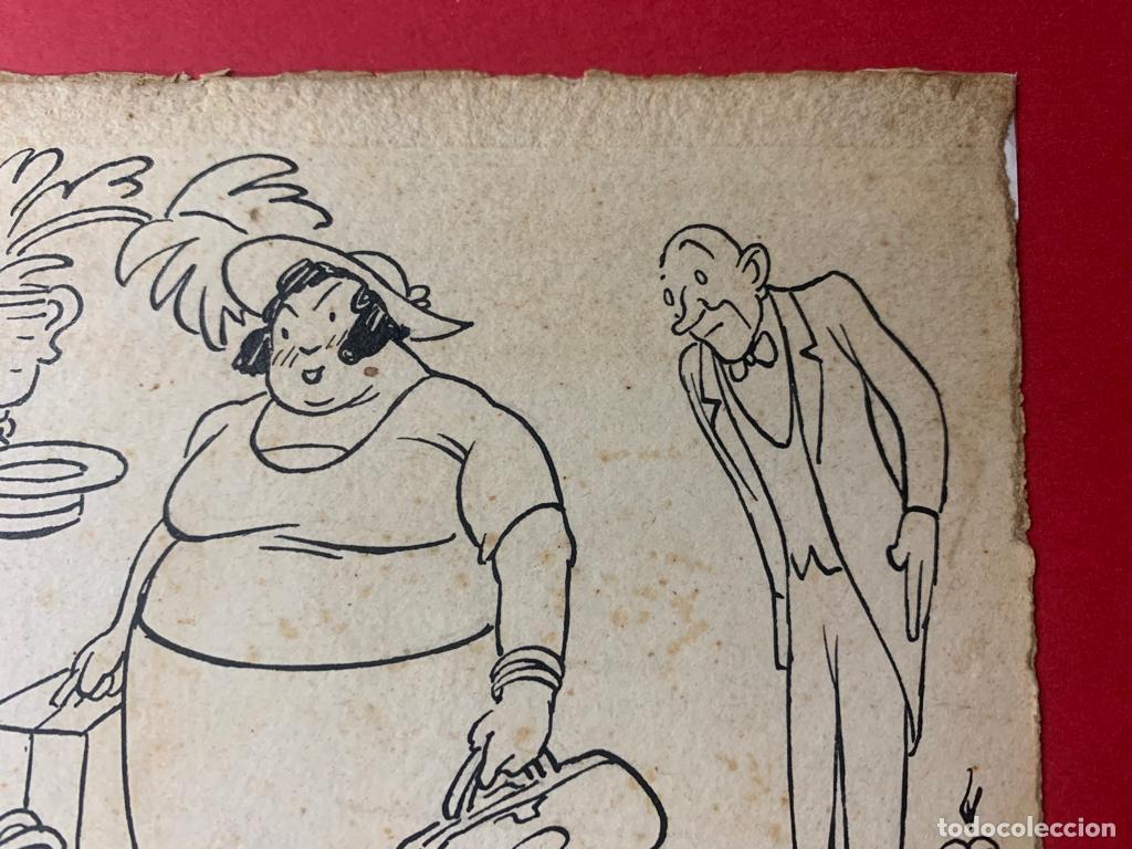 Arte: Dibujo original a tinta de Cornet - Foto 2
