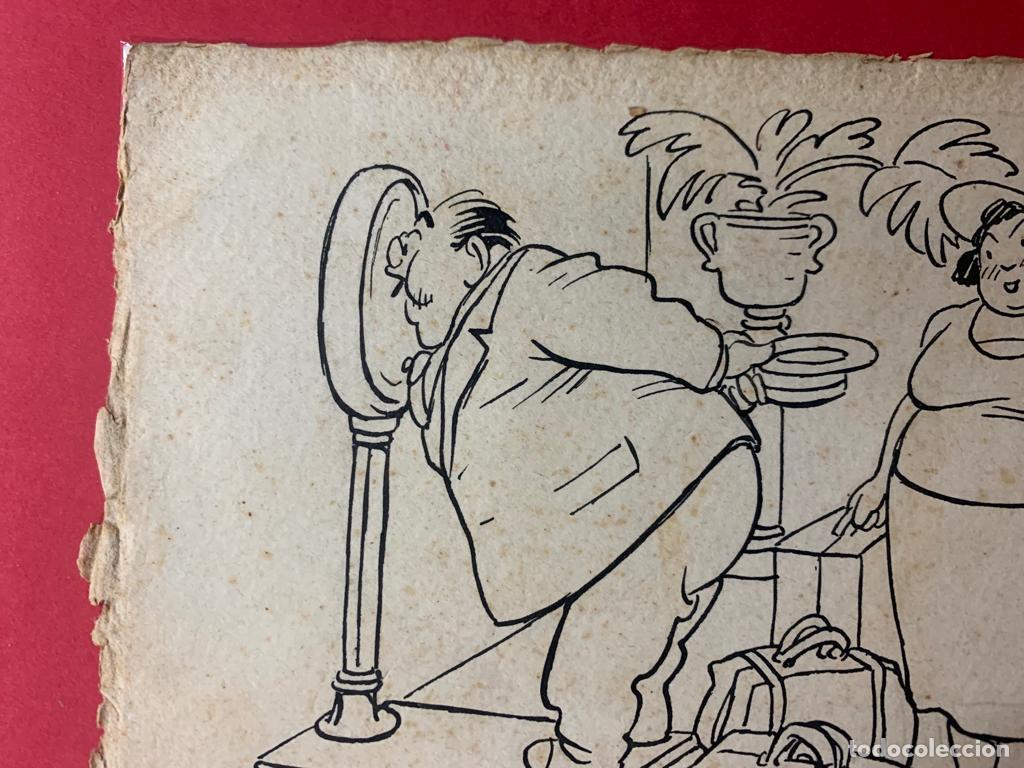 Arte: Dibujo original a tinta de Cornet - Foto 4