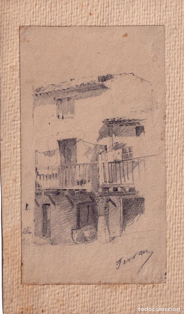 Arte: FERRAN - 6 DIBUJOS ORGINALES A LAPIZ - Foto 4
