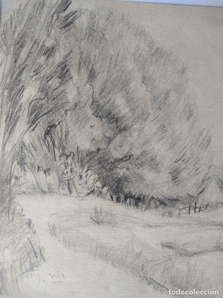 Arte: Joaqu&iacute;n Mir, dibujo a l&aacute;piz - Foto 5