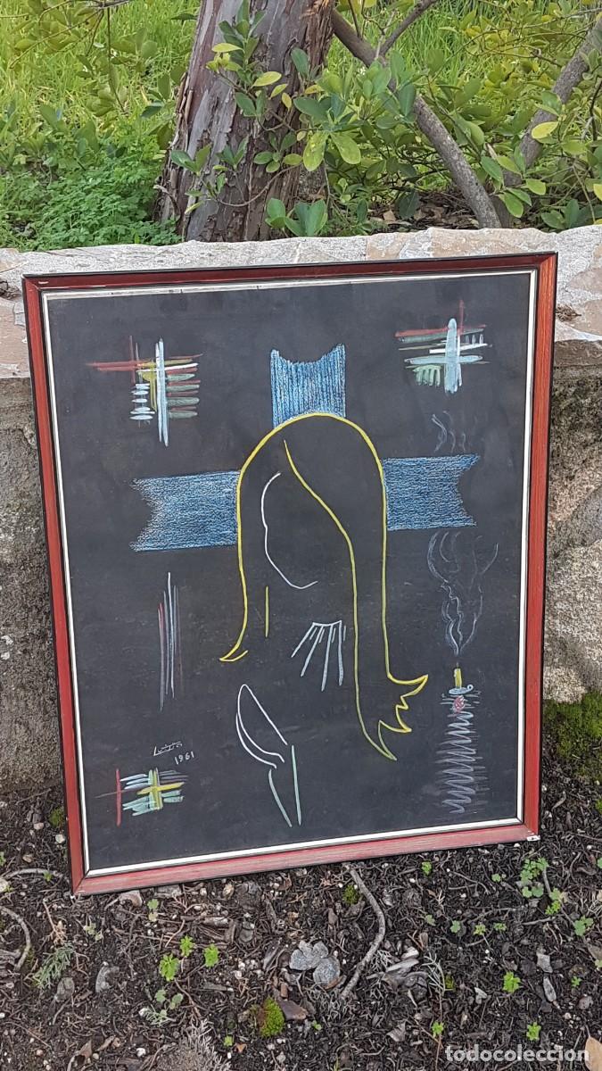 Arte: CUADRO FIRMADO LUITIO 1961 - Foto 1