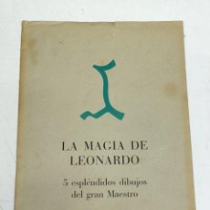 Arte: LA MAGIA DE LEONARDO. 5 DIBUJOS DEL GRAN MAESTRO. READERS DIGEST. Lote 387982089